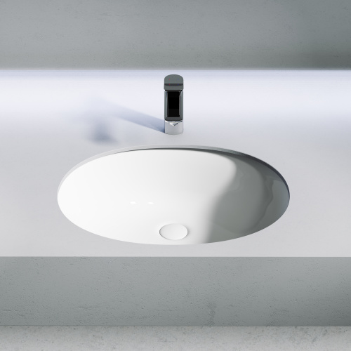 Раковина Ceramica Nova ELEMENT 52 см CN6076 встраиваемая цвет белый - фото 3