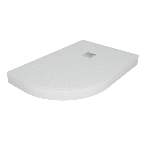 Душевой поддон из искусственного камня RGW Stone Tray (Стоун Трей) 16154129-01RK 120х90 белый с ножками - фото 2
