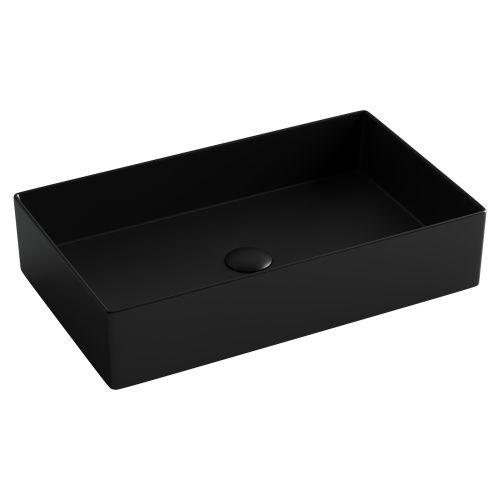 Раковина Ceramica Nova ELEMENT 60 см CN6070MB накладная цвет черный матовый - фото 2