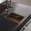 Кухонная мойка Melana ProfLine D5138HG золото 50х40 цвет золото поверхность брашированная