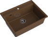 Кухонная мойка Granfest Level LV-660 терракот 66х50 цвет коричневый поверхность матовая