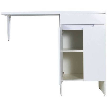 Тумба с раковиной Orange Sistema STD-110TUW+RAR 110х50 напольная цвет белый