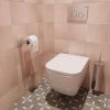 Унитаз подвесной Lavinia Boho One 3302004R белый с сиденьем микролифт безободковый каскадный смыв