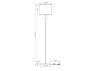 Торшер Arte Lamp North (Нортх) A5896PN-1CC