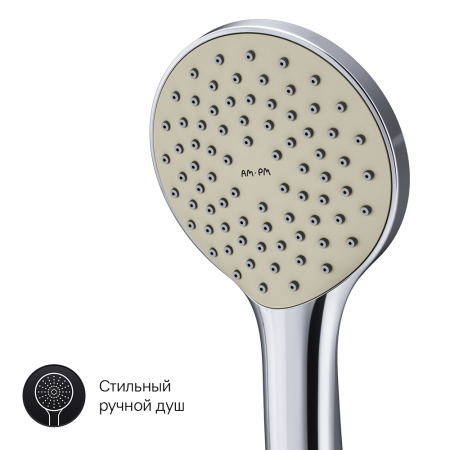 Смеситель для ванны и душа Am.Pm Gem F90A15000 настенный хром