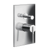 Смеситель для душа Gessi Ingranaggio 63577#031 встраиваемый в стену хром (внешняя часть)