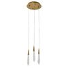 Светильник подвесной Delight Collection OD2438-3 gold/clear