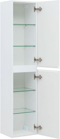 Шкаф-пенал Aquanet Эмбер 00330471 40х160 подвесной цвет белый