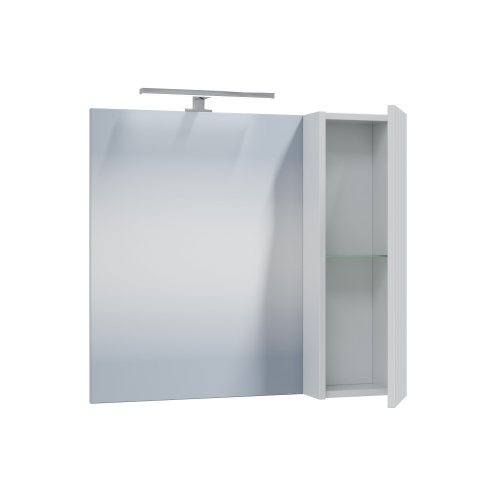 Зеркало-шкаф СанТа Юпитер 700367 70х16х65 подвесной цвет белый - фото 2 Зеркало-шкаф СанТа Юпитер 700367 70х16х65 подвесной цвет белый - фото 2