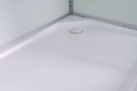 Душевая кабина AvaCan D D2012LN 120х80 асимметричная без крыши ориентация левая