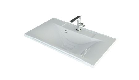 Тумба под раковину Stella Polar Абигель SP-00001130 80х40 напольная цвет серый