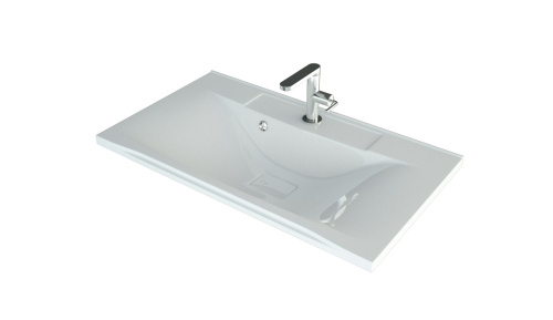 Тумба под раковину Stella Polar Абигель SP-00001130 80х45х85 цвет серый - фото 4