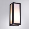 Уличный настенный светильник Arte Lamp Alphard (Алпхард) A8526AL-1BK