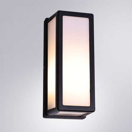 Уличный настенный светильник Arte Lamp Alphard (Алпхард) A8526AL-1BK