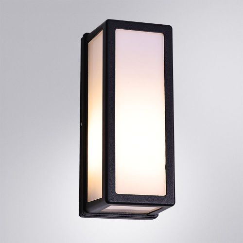 Уличный настенный светильник Arte Lamp Alphard (Алпхард) A8526AL-1BK - фото 2