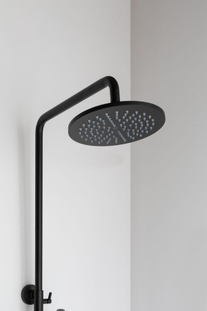 Душевая стойка Paffoni Blu ZCOL632NO настенная цвет черный