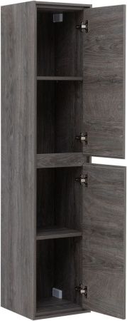 Шкаф-пенал Aquanet Милан 00336387 40х160 подвесной цвет коричневый