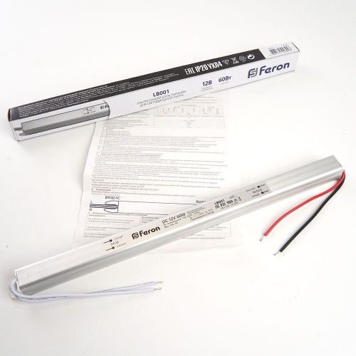 Трансформатор для светодиодной ленты Feron LB001 48015 - фото 5