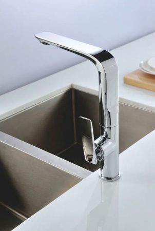 Смеситель для кухни Rose R2713 на мойку хром