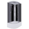 Душевая кабина Niagara Classic 25101434R 120х80 асимметричная с крышей ориентация правая