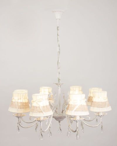Люстра подвесная Abrasax EMMA (ЕММА) L.5401-8CREAM/G - фото 3