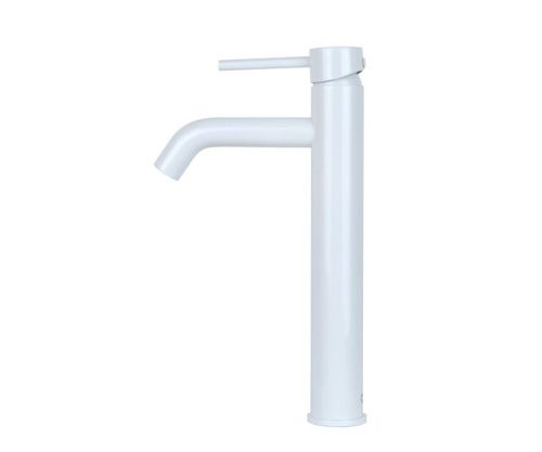 Смеситель Bronze de Luxe SCANDI 1452W на раковину белый - фото 4