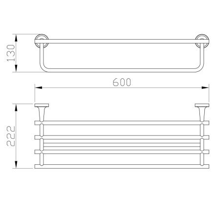 Полотенцедержатель Wonzon & Woghand Simple WW-6581