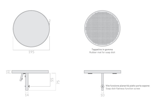 Мыльница Galassia Core 2059 - фото 3