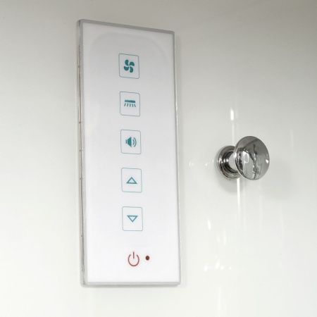 Душевая кабина AvaCan K402SEL 120х90 прямоугольная с крышей ориентация универсальная