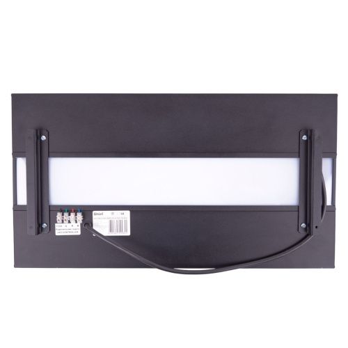 Панель светодиодная Uniel ULO-K16B 2x16W/4000K/L50 5W/RGB IP44 BLACK - фото 4