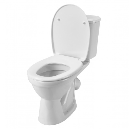Унитаз-компакт напольный с бачком Santek Бореаль 1WH302143 белый с сиденьем каскадный смыв