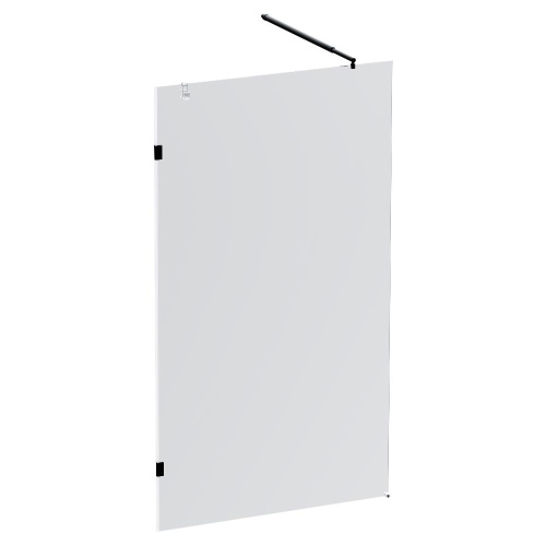 Душевая перегородка Am.Pm X-Joy W94WI-110-F1-BTE 110х195 стекло прозрачное профиль черный - фото 2