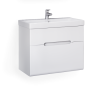 Тумба под раковину Jorno MODUO SLIM Mod.01.60/P/W 60х40 подвесная цвет белый