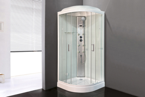 Душевая кабина Royal Bath HKST RB90HKST-WT 90х90 четверть круга - фото 2
