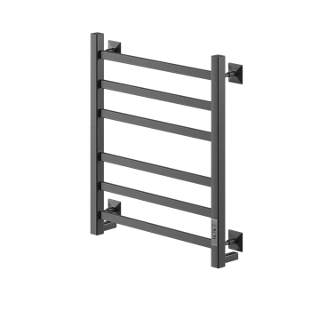 Полотенцесушитель Veconi Barro-A B6050B-A 50х60 электрический черный