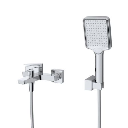 Комплект смесителей BelBagno ARDENTE ARDENTE-VASM/LVM-CRM настенный хром