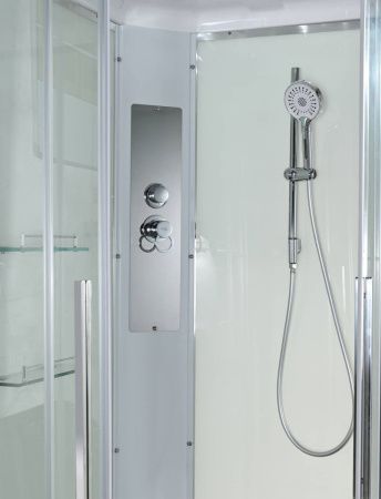 Душевая кабина AvaCan K K2810 100х80 прямоугольная с крышей ориентация универсальная