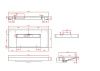 Раковина из искусственного камня Armadi Art Flat 859-100-CLCT 100х50 подвесная цвет белый без отверстий под смеситель