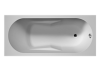 Ванна акриловая Riho LAZY B078001005 170х75 пристенная прямоугольная без ножек