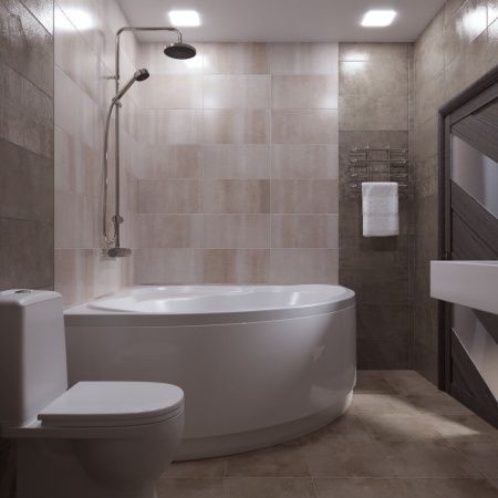 Ванна акриловая Тритон Грация Щ0000048049 140х140 угловая четверть круга без каркаса