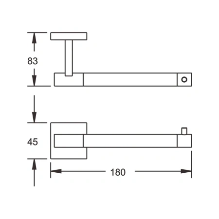 Бумагодержатель Rose RG30H RG3005H