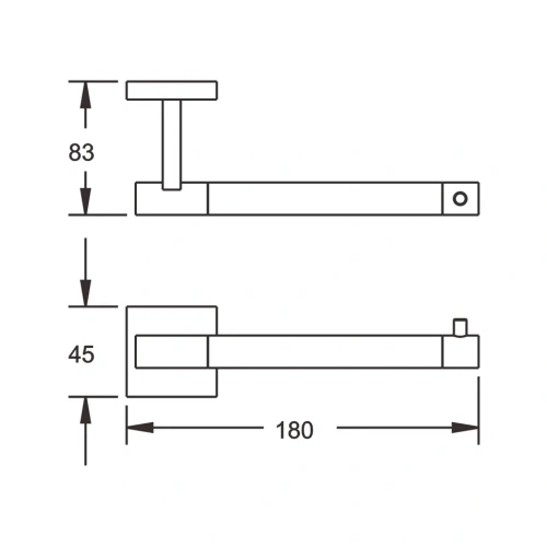 Бумагодержатель Rose RG30H RG3005H - фото 3