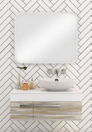 Зеркало с подсветкой Runo Руан 00-00001290 100х80