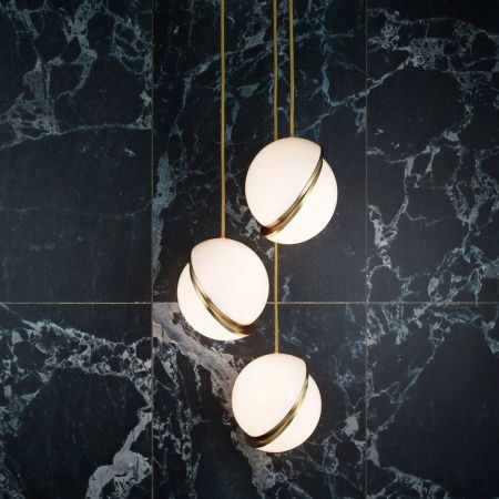 Светильник подвесной Delight Collection Crescent (Цресцент) 9182P/3S brass