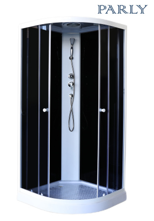 Душевая кабина Parly Classic EC831 80х80 четверть круга с крышей ориентация универсальная