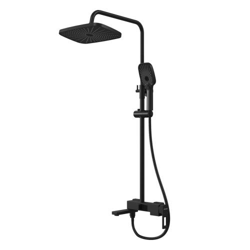 Душевая стойка Grossman Pragma 500.K35.03.210 настенная цвет черный