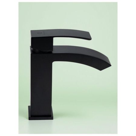 Смеситель Filarete Waterfall FL5010BL на раковину черный