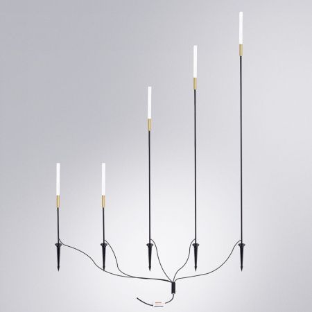 Ландшафтный светильник Arte Lamp Muster (Мустер) A1083PA-5BK