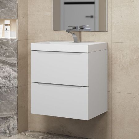 Тумба под раковину Uperwood Tanos 2930205147 50х30 подвесная цвет белый