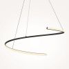 Люстра подвесная Maytoni Curve Modern MOD242PL-L33BK